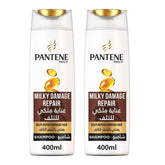Pantene Milky Damage Repair Shampoo 400ml x 2pcs